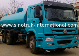Potable Water Tanker Trucks 19CBM For Road Flushing , Water Hauling Trucks