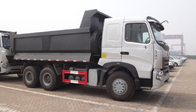 Tipper Dump Truck SINOTRUK HOWO A7 10 roda dapat memuat 25-40tons Pasir atau Batu