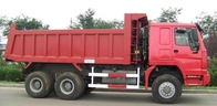 Tipper Dump Truck SINOTRUK HOWO 6X4 LHD 371HP 25tons 10-25CBM ZZ3257N3847A