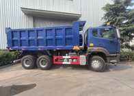 Sinotruk N7 Tipper Dump Truck 10 Roda 400Hp 6 × 4 Dengan Lampu Peringatan