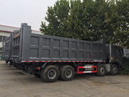SINOTRUK HOWO A7 8X4 Tugas Berat Dump Truck Untuk Konstruksi ZZ3317N3867N1