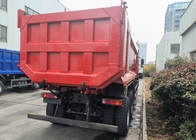 Sinotruk Howo Tipper Dump Truck 380Hp 6 × 4 20CBM U Type Box 10 Roda