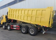 Sinotruk Howo Tipper Dump Truck 400Hp 8 × 4 50-60Tons Lhd 12 Roda Tray besar