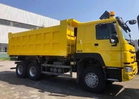 371HP LHD SINOTRUK HOWO 6x4 Dump Truck Untuk Penambangan Menggunakan