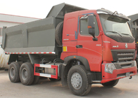 Tipper Dump Truck SINOTRUK HOWO A7 371HP 10 Roda 25tons Untuk Industri Pertambangan