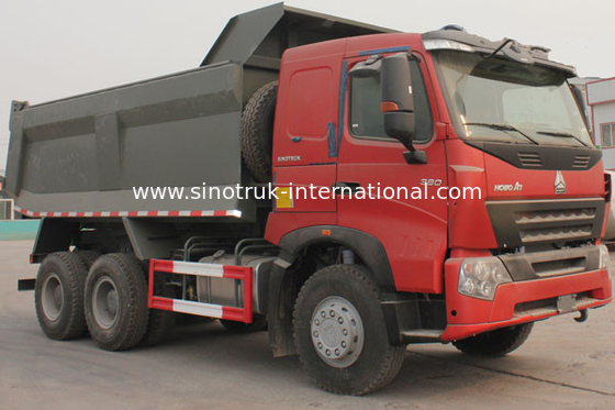 Tipper Dump Truck SINOTRUK HOWO A7 371HP 10 roda 25tons ZZ3257N3647N1