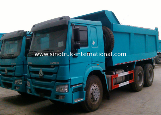 Tipper Dump Truck SINOTRUK HOWO 10 Roda 371HP Muat 30 ton Barang ZZ3257N3647A