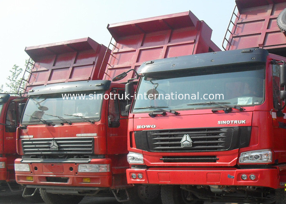Tipper Dump Truck SINOTRUK HOWO 10 Roda 371HP Muat 30 ton Barang ZZ3257N3647A