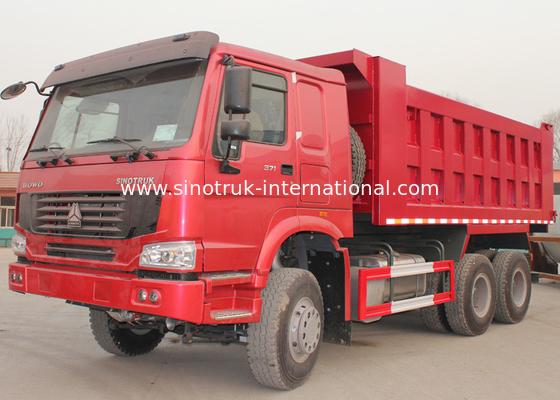 Tipper Dump Truck SINOTRUK HOWO 6X4 371HP beban 30 ton barang ZZ3257N3647A