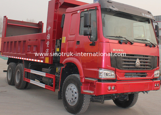 Tipper Dump Truck SINOTRUK HOWO 6X4 371HP beban 30 ton barang ZZ3257N3647A