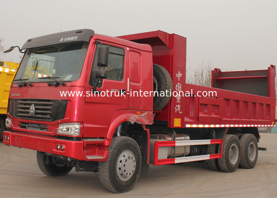 Tipper Dump Truck SINOTRUK HOWO 6X4 371HP beban 30 ton barang ZZ3257N3647A