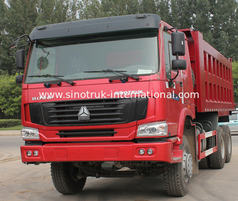 SINOTRUK HOWO Tipper Dump Truck 6X4 10-25cbm beban 30 ton barang ZZ3257N3647A