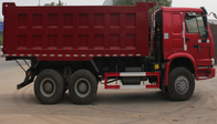 SINOTRUK HOWO Tipper Dump Truck 10 roda 10-25CBM beban 25-40tons ZZ3257N3647A