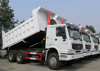 SINOTRUK HOWO Tipper Dump Truck memuat 25-40tons 371HP 6X4 10 roda 10-25CBM