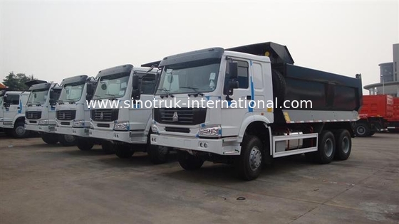 Tipper Dump Truck SINOTRUK HOWO 10 roda LHD 371HP 25 ton 10-25CBM ZZ3257N3847A