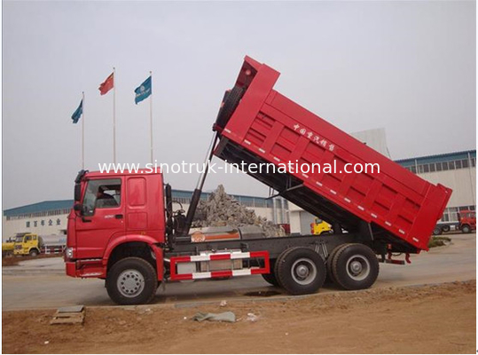 Tipper Dump Truck SINOTRUK HOWO 10 roda LHD 371HP 25 ton 10-25CBM ZZ3257N3847A