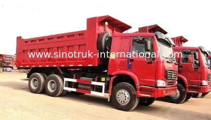 SINOTRUK HOWO Dump Truck 290HP 10 Roda LHD 25-40 ton 10-25CBM ZZ3257M2947A