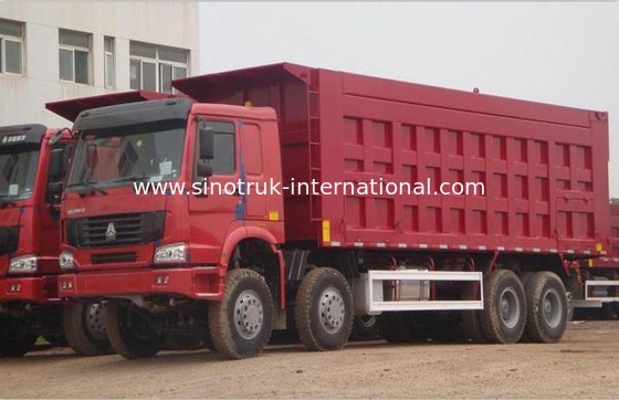 SINOTRUK HOWO Tipper Dump Truck 371HP 8X4 LHD 31-60tons 20-30CBM ZZ3317N3867W