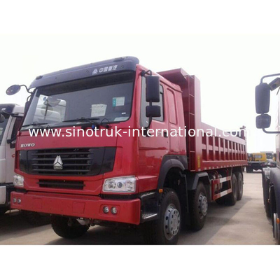 SINOTRUK HOWO Tipper Dump Truck 371HP 8X4 LHD 31-60tons 20-30CBM ZZ3317N3867W