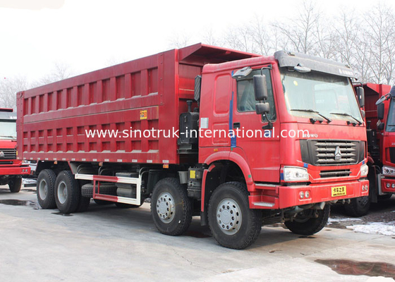 SINOTRUK HOWO Tipper Dump Truck 371HP 8X4 LHD 31-60tons 20-30CBM ZZ3317N3867W