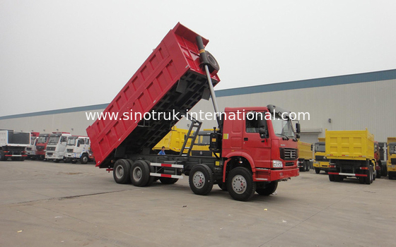 SINOTRUK HOWO Tipper Dump Truck 371HP 8X4 LHD 31 ton 20-30CBM ZZ3317N3567W