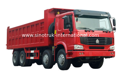 SINOTRUK HOWO Tipper Dump Truck 371HP 8X4 LHD 31 ton 20-30CBM ZZ3317N3567W