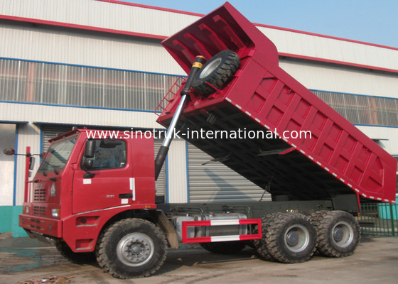 Profesional SINOTRUK HOWO Dump Truck dengan WD615.47 371HP Engine