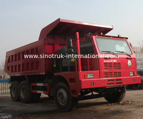 Profesional SINOTRUK HOWO Dump Truck dengan WD615.47 371HP Engine