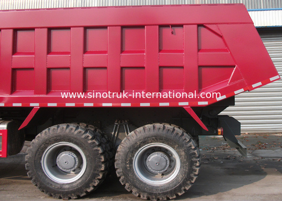 Profesional SINOTRUK HOWO Dump Truck dengan WD615.47 371HP Engine