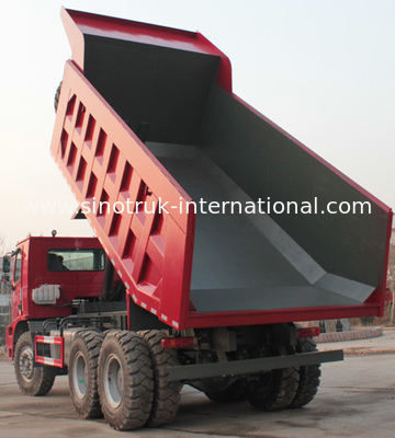 Tipper Dump Truck SINOTRUK HOWO 70 Penambangan LHD 6X4 371HP 70tons ZZ5707S3840AJ