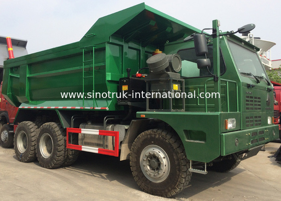 Tugas Berat SINO HOWO Truk / 10 Wheeler Dump Truck 371HP Konsumsi Bahan Bakar Rendah