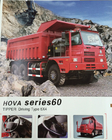 Berwarna SINOTRUK HOWO 6x4 Dump Truck / HOWO Tipper Truck Untuk Pertambangan