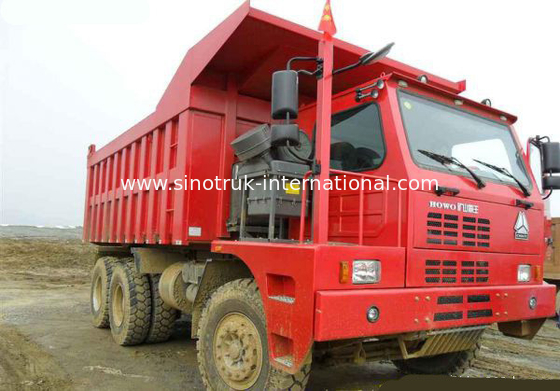 D12.42 420HP Mesin Tipper Dump Truck, Sepuluh Wheeler Dump Truck 6X4
