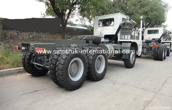 D12.42 420HP Mesin Tipper Dump Truck, Sepuluh Wheeler Dump Truck 6X4