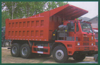 Kapasitas Pemuatan Tinggi Tipper Dump Truck SINOTRUK HOWO70 Mining Truck 6X4