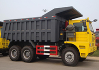 Kapasitas Pemuatan Tinggi Tipper Dump Truck SINOTRUK HOWO70 Mining Truck 6X4