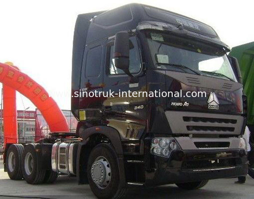 Flat Roof Cab Tractor Truck Untuk Trailer, 6x4 Tractor Unit Trailer Head