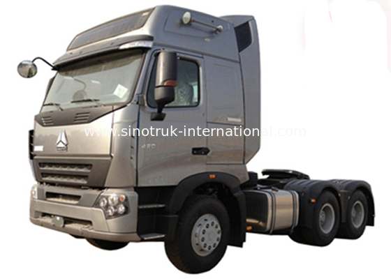 Bisnis Logistik 6 × 4 Jenis Drive Truk Traktor Internasional Untuk Trailer Semi