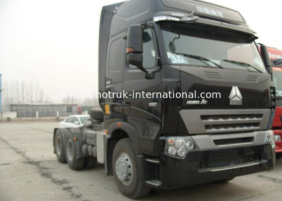 A7 HOWO Tractor Truck LHD 6X4 Euro2 380 HP Dua Berth ZZ4257N3247N1B