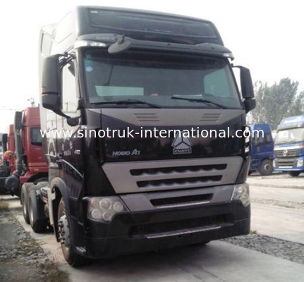 A7 HOWO Tractor Truck LHD 6X4 Euro2 380 HP Dua Berth ZZ4257N3247N1B
