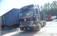 Kinerja Tinggi D12.38 / 380HP HOWO Tipper Tractor Truck Approved ISO