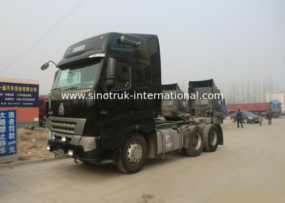 RHD 6X4 SINOTRUK HOWO 6x4 Dump Truck Tractor Dengan Standar Emisi Euro 2