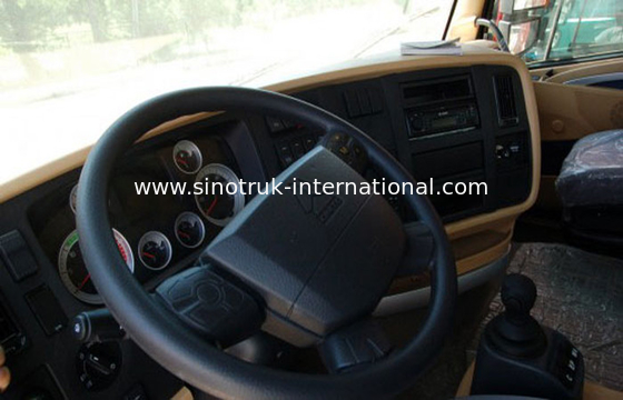 RHD 6X4 SINOTRUK HOWO 6x4 Dump Truck Tractor Dengan Standar Emisi Euro 2