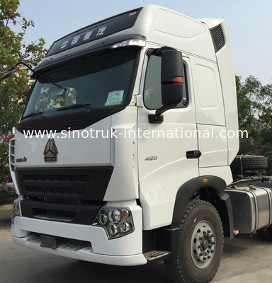 Euro2 420HP SINOTRUK HOWO A7 Truk Traktor LHD 6X4, HOWO SINO Truck