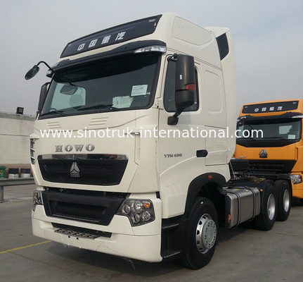 Euro2 420HP SINOTRUK HOWO A7 Truk Traktor LHD 6X4, HOWO SINO Truck
