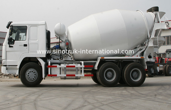Industri Mixer Beton Kendaraan 8CBM 290HP 6X4 LHD Mixer Truk Semen