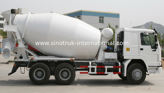 Industri Mixer Beton Kendaraan 8CBM 290HP 6X4 LHD Mixer Truk Semen