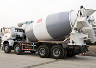 Durable Industrial Concrete Mixer Vehicle 8 × 4 High Running Efficiency