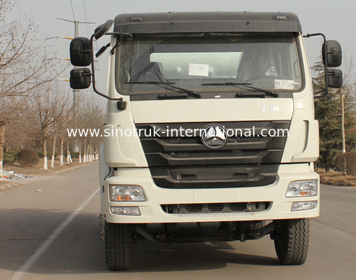Situs Konstruksi Beton Mixer Truk Trailer Mounted Concrete Mixer