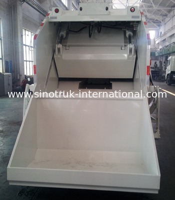 Pembuangan Sampah Kendaraan Truk Pengumpul Sampah, Compressed Refuse Compactor Truck